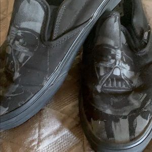 Men’s size 9.5 Darth Vader slip on Vans
